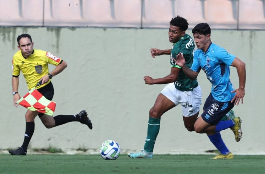  Azuriz é eliminado da Copa do Brasil Sub-17 após perder para o Palmeiras por 5 a 0