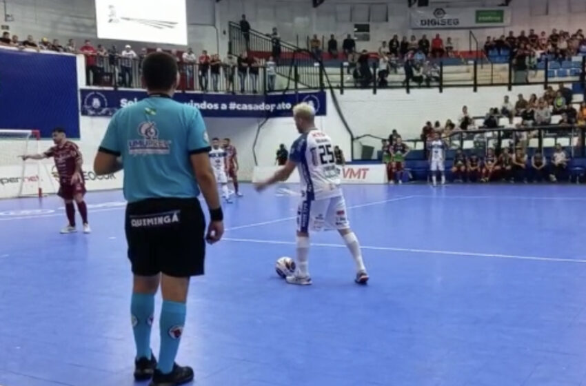  Pato Futsal vence MEC Mangueirinha com placar de 5×3 em partida válida pela série ouro