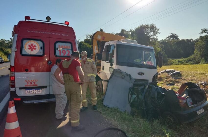  Grave acidente deixa quatro pessoas em óbito na BR-163