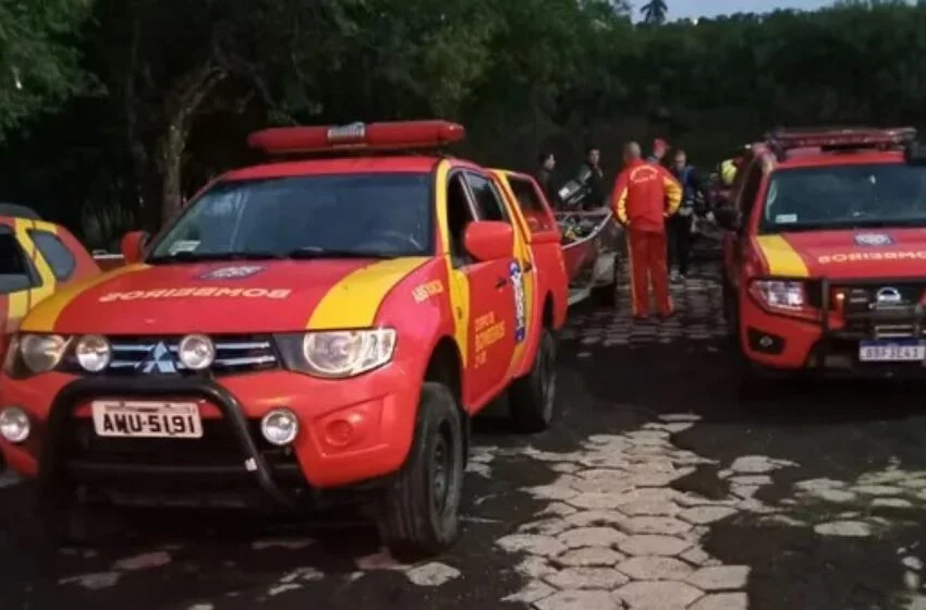  Menino de 16 anos que desapareceu após se afogar em rio é encontrado morto pelo Corpo de Bombeiros