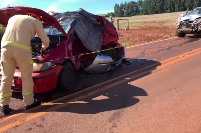  Homem morre em grave acidente de trânsito na PR 473