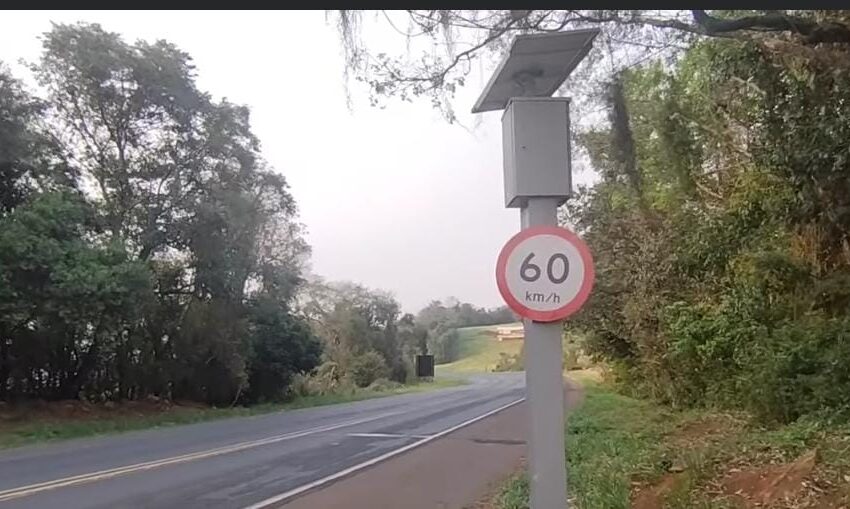  Radares fixos estão sendo instalados entre Coronel Vivida e Pato Branco