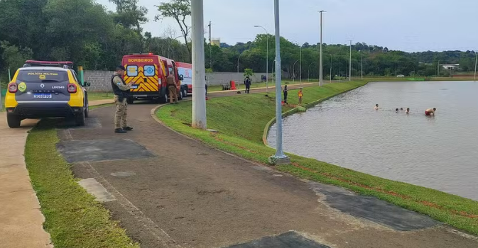  Criança de seis anos morre após se afogar em lago no Paraná