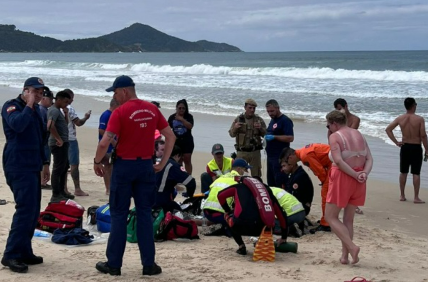  Pai e filho perdem a vida após afogamento em praia no litoral