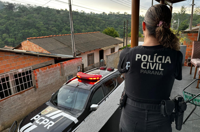  Polícia Civil desarticula organização criminosa envolvida com tráfico de drogas e armas no Paraná